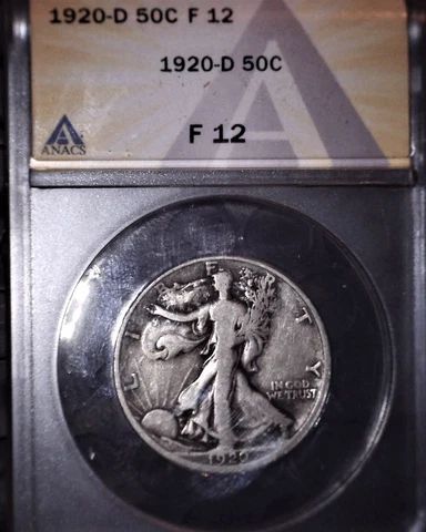 1920 Walking Liberty Half Dollars thumbnail