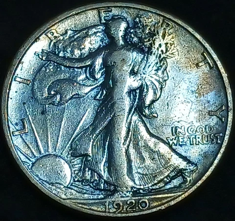 1920 Walking Liberty Half Dollars thumbnail