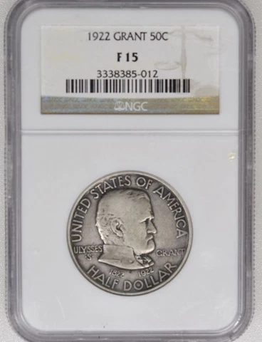 1922 US Silver Commemorative Coins thumbnail