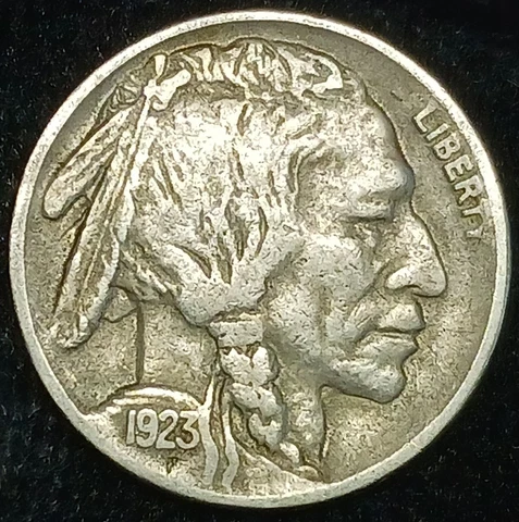 1923 Buffalo Nickels thumbnail