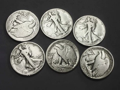 1923 Walking Liberty Half Dollars thumbnail