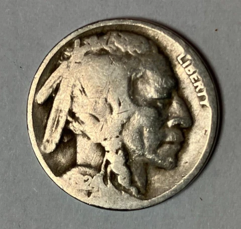 1924 P Buffalo Nickels thumbnail