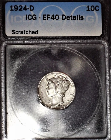 1924 P Mercury Dimes thumbnail