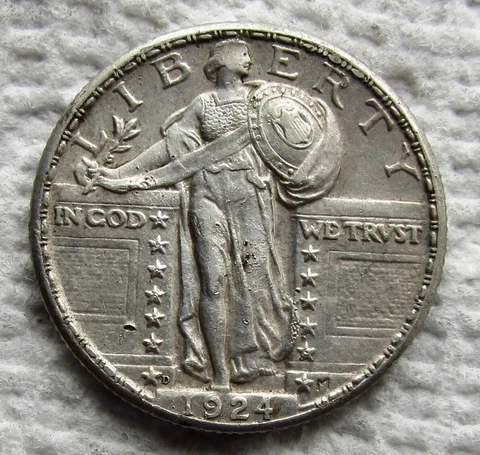 1924 Standing Liberty Quarters thumbnail