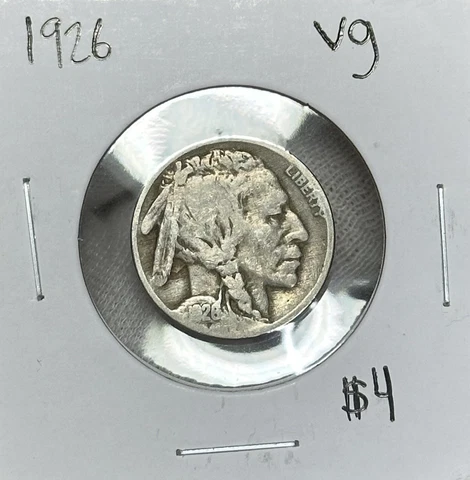 1926 Buffalo Nickels thumbnail
