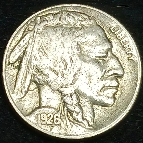 1926 P Buffalo Nickels thumbnail