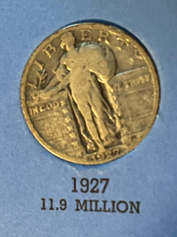 1926 Standing Liberty Quarters thumbnail