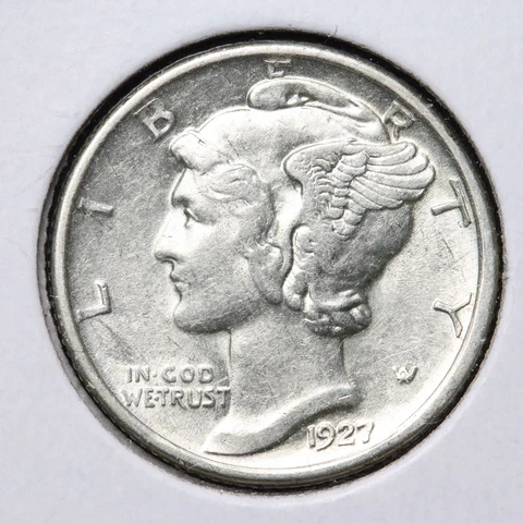 1927 D Mercury Dimes thumbnail