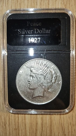 1927 D Peace Dollars thumbnail