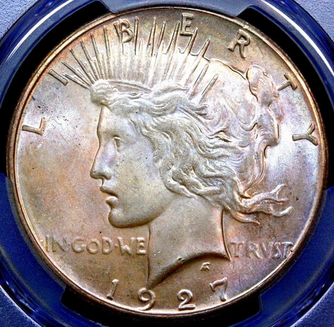 1927 Peace Silver Dollars thumbnail