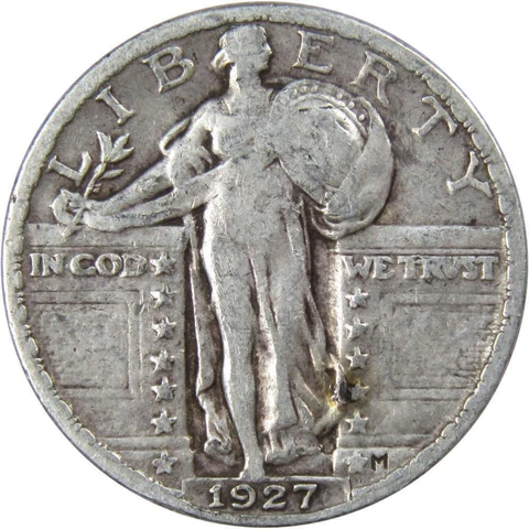 1927 Standing Liberty Quarters thumbnail