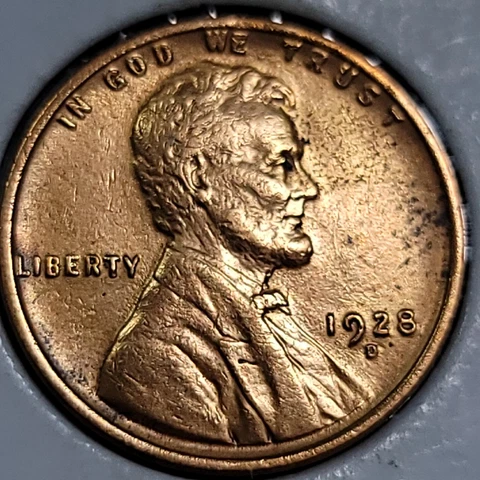 1928 Lincoln Wheat Small Cents thumbnail