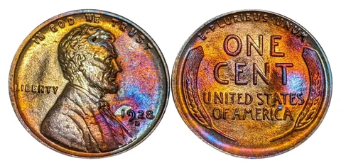 1928 Lincoln Wheat Small Cents thumbnail