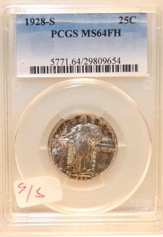 1928 Standing Liberty Quarters thumbnail