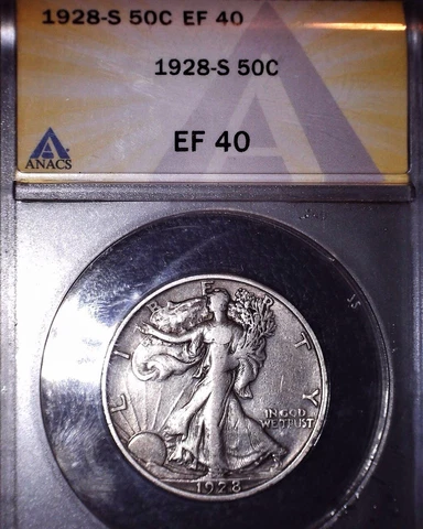 1928 Walking Liberty Half Dollars thumbnail