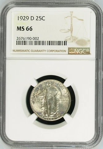 1929 Standing Liberty Quarters thumbnail
