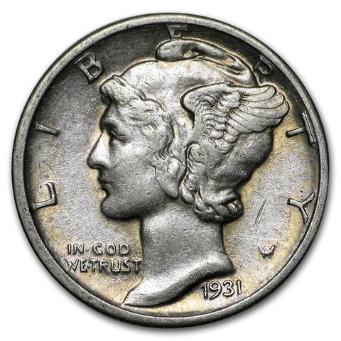 1931 P Mercury Dimes thumbnail