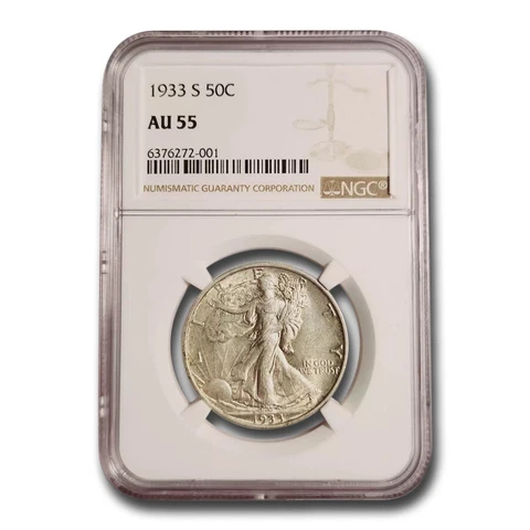 1933 Walking Liberty Half Dollars thumbnail