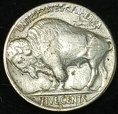 1934 P Buffalo Nickels thumbnail