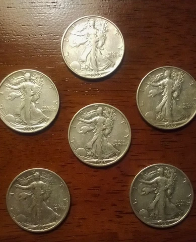 1934 Walking Liberty Half Dollars thumbnail