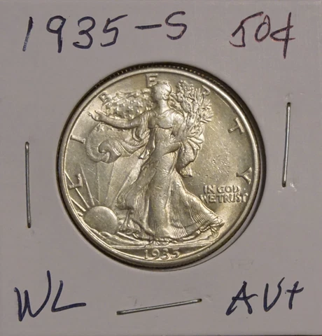 1935 Walking Liberty Half Dollars thumbnail
