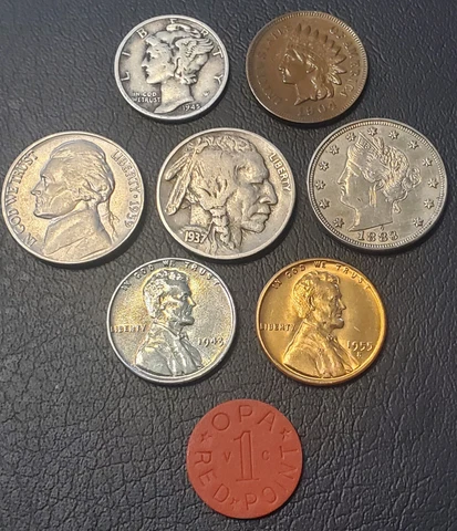 1936 D Mercury Dimes thumbnail