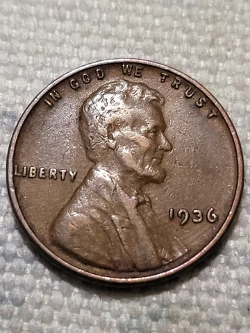 1936 Lincoln Wheat Small Cents thumbnail