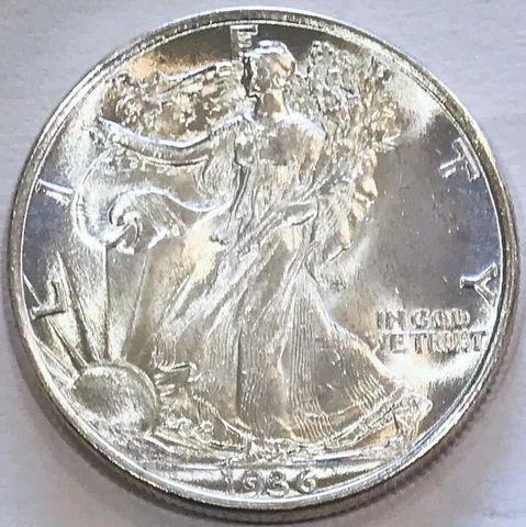 1936 Walking Liberty Half Dollars thumbnail