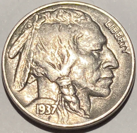1937 Buffalo Nickels thumbnail