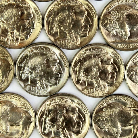1938 D Buffalo Nickels thumbnail