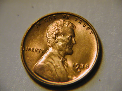 1938 Lincoln Wheat Small Cents thumbnail