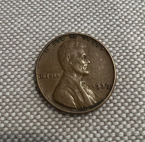 1939 Lincoln Wheat Small Cents thumbnail