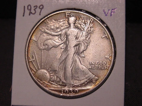 1939 Walking Liberty Half Dollars thumbnail