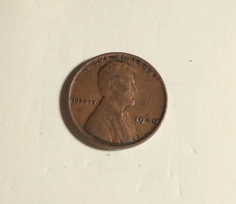 1940 Lincoln Wheat Small Cents thumbnail