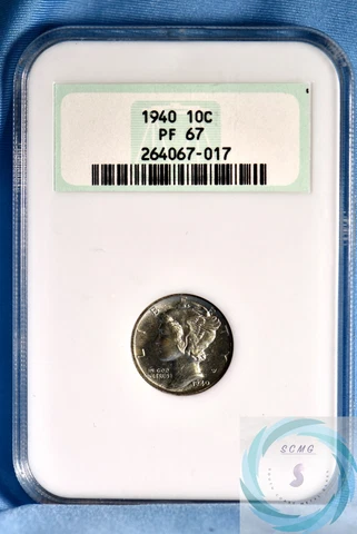 1940 P Mercury Dimes thumbnail