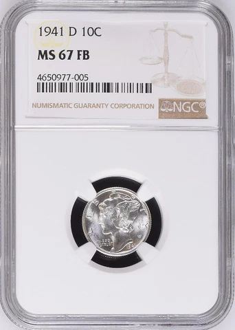 1941 D Mercury Dimes thumbnail
