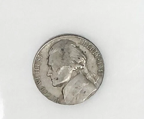 1941 Jefferson Nickels thumbnail