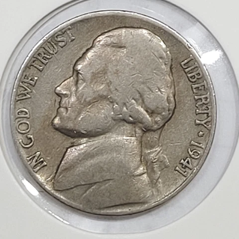 1941 Jefferson Nickels thumbnail