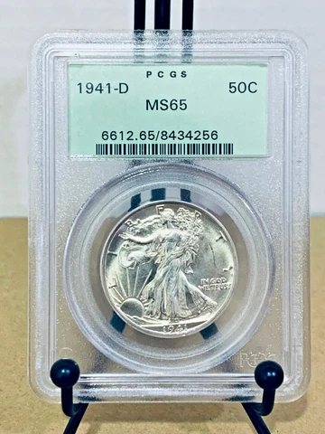 1941 Walking Liberty Half Dollars thumbnail