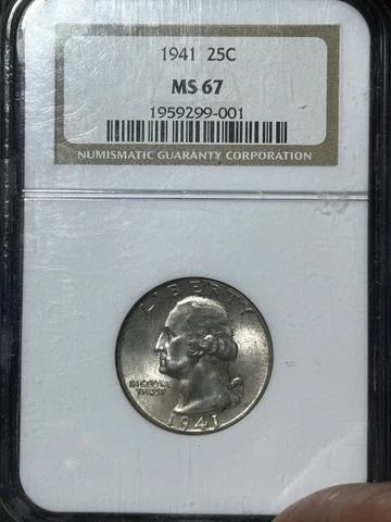 1941 Washington Quarters thumbnail