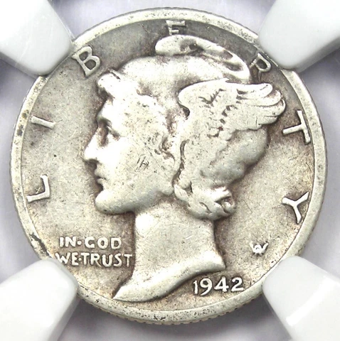 1942 P Mercury Dimes thumbnail
