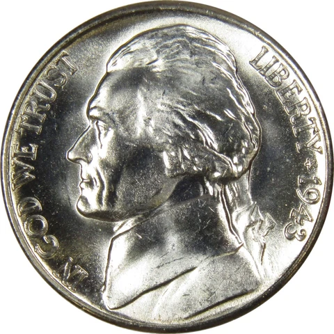 1943 Jefferson Nickels thumbnail