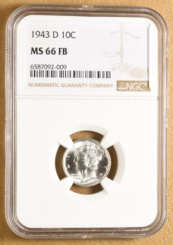 1943 P Mercury Dimes thumbnail