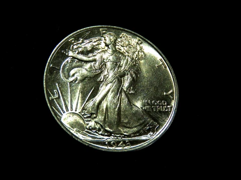 1943 Walking Liberty Half Dollars thumbnail