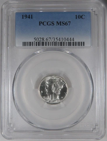 1944 P Mercury Dimes thumbnail