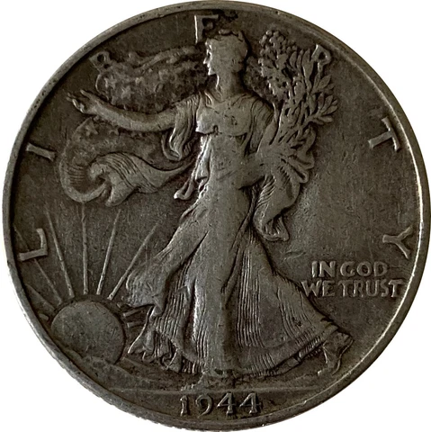1944 Walking Liberty Half Dollars thumbnail