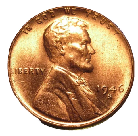 1946 Lincoln Wheat Small Cents thumbnail