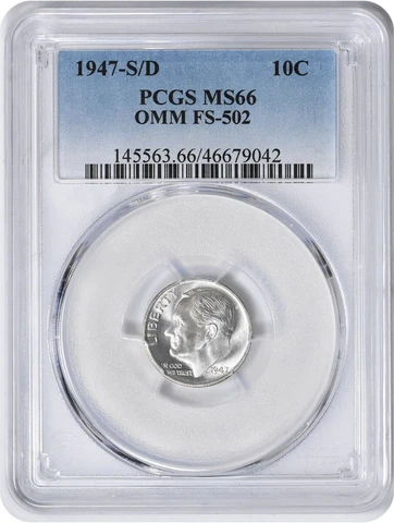 1947 D Roosevelt Dimes thumbnail