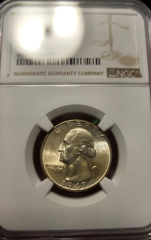 1947 P Washington Quarters thumbnail