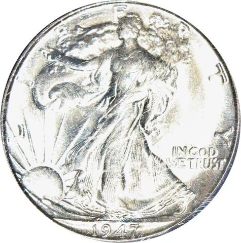 1947 Walking Liberty Half Dollars thumbnail